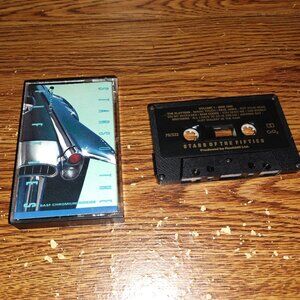 Stars of the Fifties Vol. 1 on cassette (Rockbill Ltd., 1985)